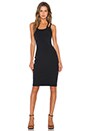 view 4 of 4 Cut Out Neckline Dress in Black