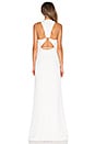 view 4 of 4 Trapezoid Back Dress in Linen White