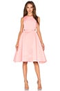 view 1 of 4 Cut Out Dress in Parfait Pink