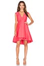 view 1 of 3 High Low Dress in Coral