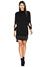 view 1 of 4 Mock Neck Sweater Dress in Black