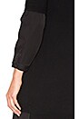view 4 of 4 Mock Neck Sweater Dress in Black