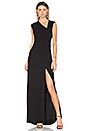 view 1 of 3 Asymmetrical Gown in Black