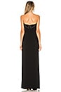 view 3 of 3 Strapless Fitted Gown in Black