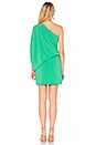 view 3 of 3 Asymmetrical Sleeve Dress in Jade