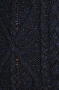 view 6 of 6 Turtle Neck Chunky Sweater in Black/Navy in Black & Navy