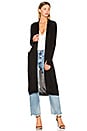 view 1 of 3 Open Front Duster Cardigan in Black