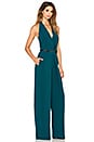 view 2 of 3 Overlay Halterneck Jumpsuit in Spruce