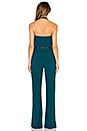 view 3 of 3 Overlay Halterneck Jumpsuit in Spruce