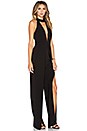 view 2 of 3 High Neck Jumpsuit in Black