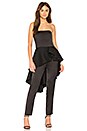 view 1 of 3 STRAPLESS フラウンススカート付ジャンプスーツ in Black