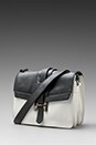 view 1 of 6 Short Shoulder Bag in Black and White in Black & White