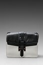 view 2 of 6 Short Shoulder Bag in Black and White in Black & White