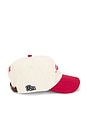 view 3 of 4 Alabama Corduroy Contrast Baseball Hat in Red