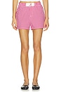 view 1 of 6 Alabama Gameday Gingham Short in Cardinal