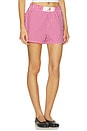 view 2 of 6 Alabama Gameday Gingham Short in Cardinal