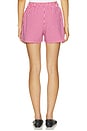 view 4 of 6 Alabama Gameday Gingham Short in Cardinal