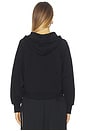 view 3 of 5 Los Angeles Lakers The Raglan Zip Up Hoodie in Black