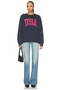 view 4 of 4 Offside Crewneck Sweatshirt in Navy