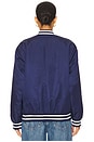 view 3 of 4 University Of Pennsylvania A-games Varsity Jacket in Navy