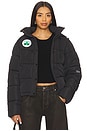 view 1 of 7 Boston Celtics Puffer Jacket in Black