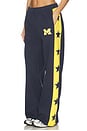 view 3 of 6 University Of Michigan All-star Stride Pants in Navy