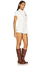 view 3 of 5 University Of Alabama Denim Romper in White