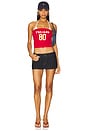 view 4 of 4 University Of Southern California Jersey Tube Top in Red