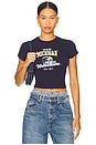 view 1 of 4 University Of Michigan Baby Tee in Navy