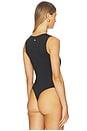 view 4 of 5 Los Angeles Lakers Contouring Bodysuit in Black