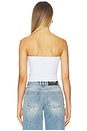 view 3 of 4 Los Angeles Lakers Tube Top in White