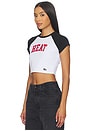view 2 of 4 Miami Heat Homerun Tee in Black