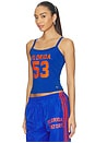 view 2 of 4 University Of Florida Playmaker Tank Top in Blue & Orange