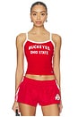 view 1 of 4 Ohio State University Sideline Stripes Tank Top in Red