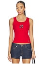 view 1 of 5 University Of Georgia MVP Tank Top in Red