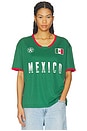 view 2 of 5 Mexico Soccer Jersey in HUNTER GREEN