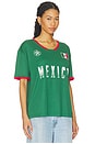view 3 of 5 Mexico Soccer Jersey in HUNTER GREEN