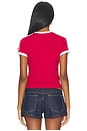 view 4 of 4 Indiana Goalie Baby Tee in Cardinal