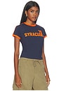 view 2 of 4 Syracuse Goalie Baby Tee in Navy
