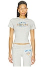 view 1 of 4 Knicks Cotton Jersey T-shirt in Heather Grey