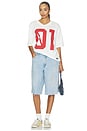 view 5 of 5 Alabama Football Oversized T-shirt in White