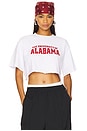 view 1 of 4 University Of Alabama Track Top in White