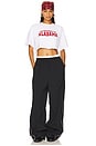 view 4 of 4 University Of Alabama Track Top in White