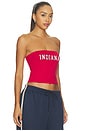 view 2 of 4 Indiana University Tube Top in Cardinal