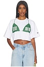 view 1 of 5 University Of Miami Track Top in White