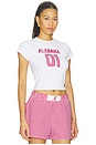 view 2 of 5 Alabama Baby Tee in White