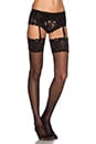 view 1 of 3 Signature Lace Garter Belt in Black