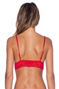 view 3 of 3 Signature Lace Original Bralette in Red