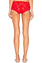 view 3 of 4 Signature Lace Boyshort in Red