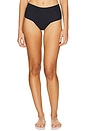 view 3 of 6 High Rise Thong 3 Pack in Black